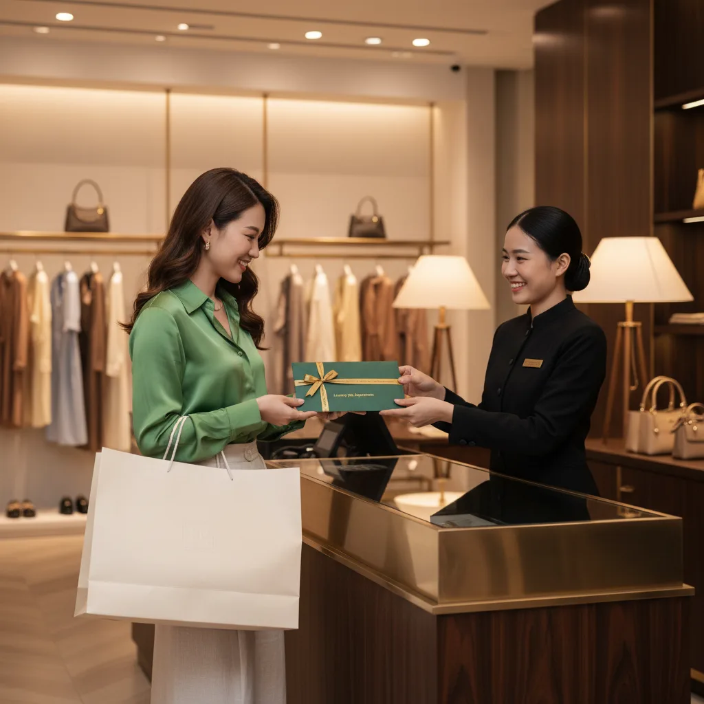Chủ spa địa phương đứng nhìn ra đường vắng khách vì chưa áp dụng chiến lược hợp tác chéo hiệu quả.
