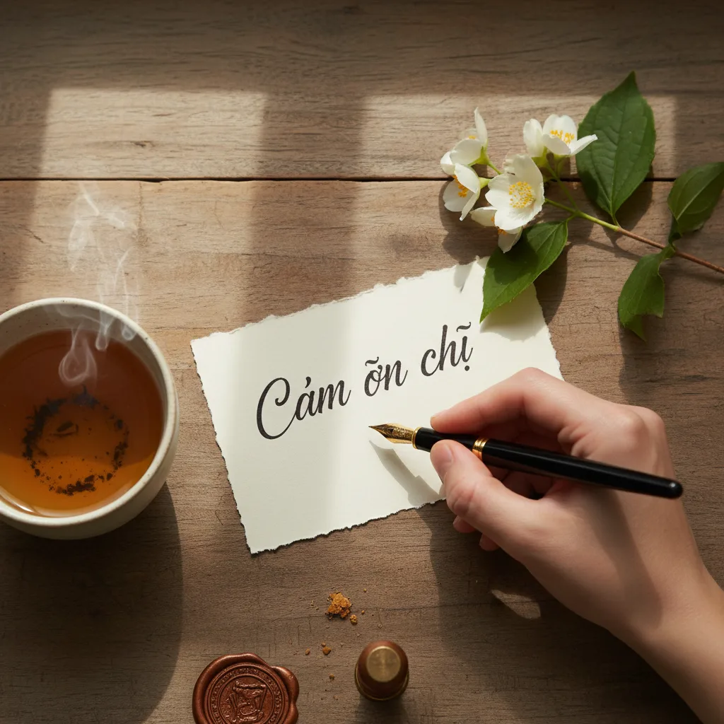Hình ảnh trao phong bì tiền mặt minh họa cho sai lầm khi chọn quà tặng referral spa thiếu cảm xúc.