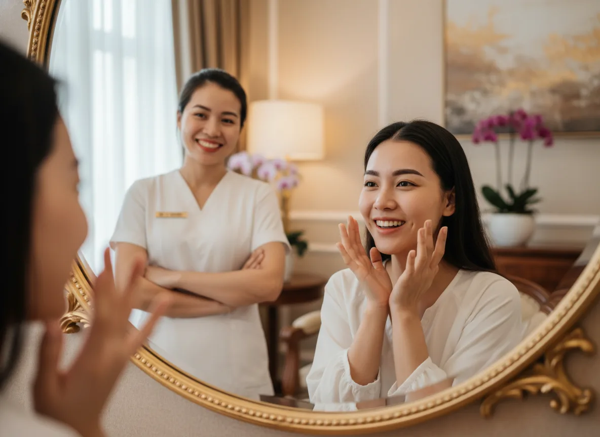Kết quả thực tế từ khách hàng là minh chứng sống động nhất cho việc xây dựng thương hiệu cá nhân phun xăm dựa trên chất lượng dịch vụ.