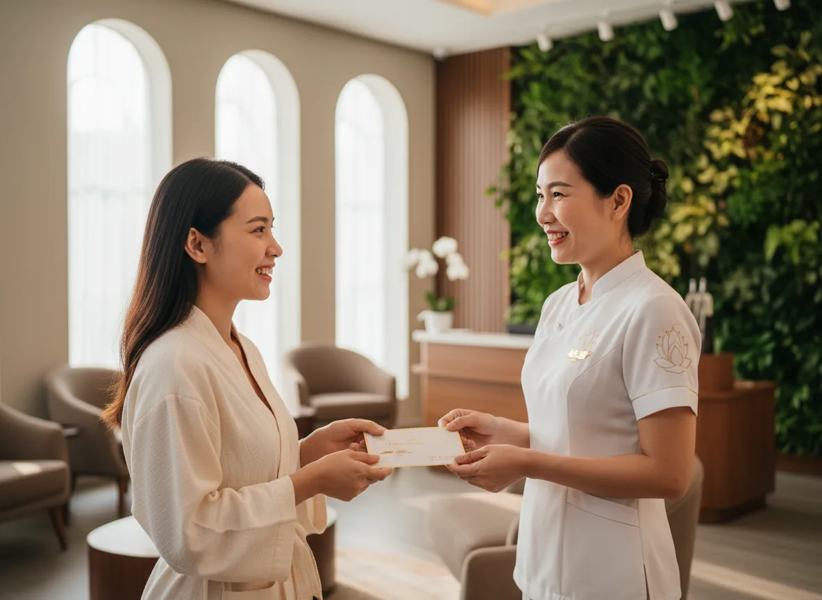 Khách hàng hài lòng nhận quà tặng từ đối tác liên kết giúp minh chứng cho hiệu quả của việc hợp tác chéo là gì trong thực tế.