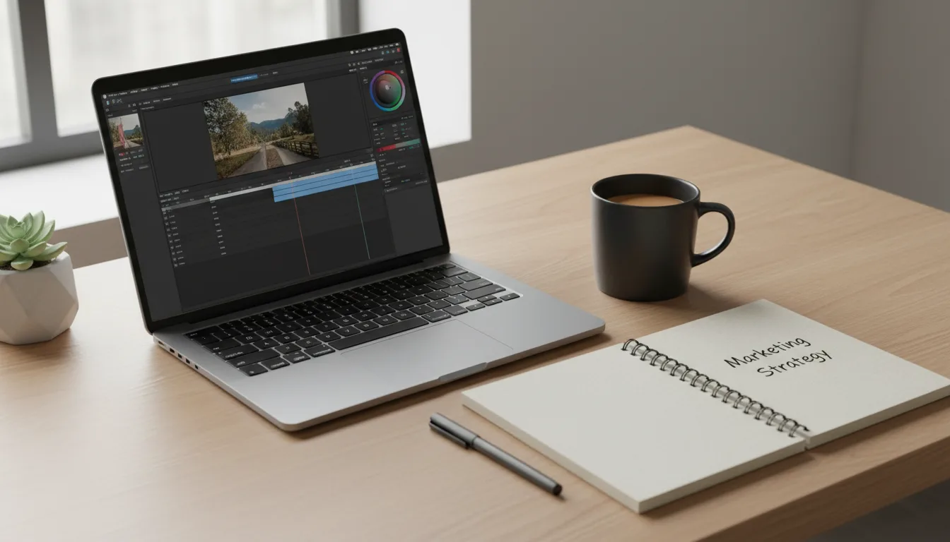 Không gian làm việc hiện đại giúp tối ưu hóa cách làm video marketing spa cho các chủ doanh nghiệp trong ngành làm đẹp.