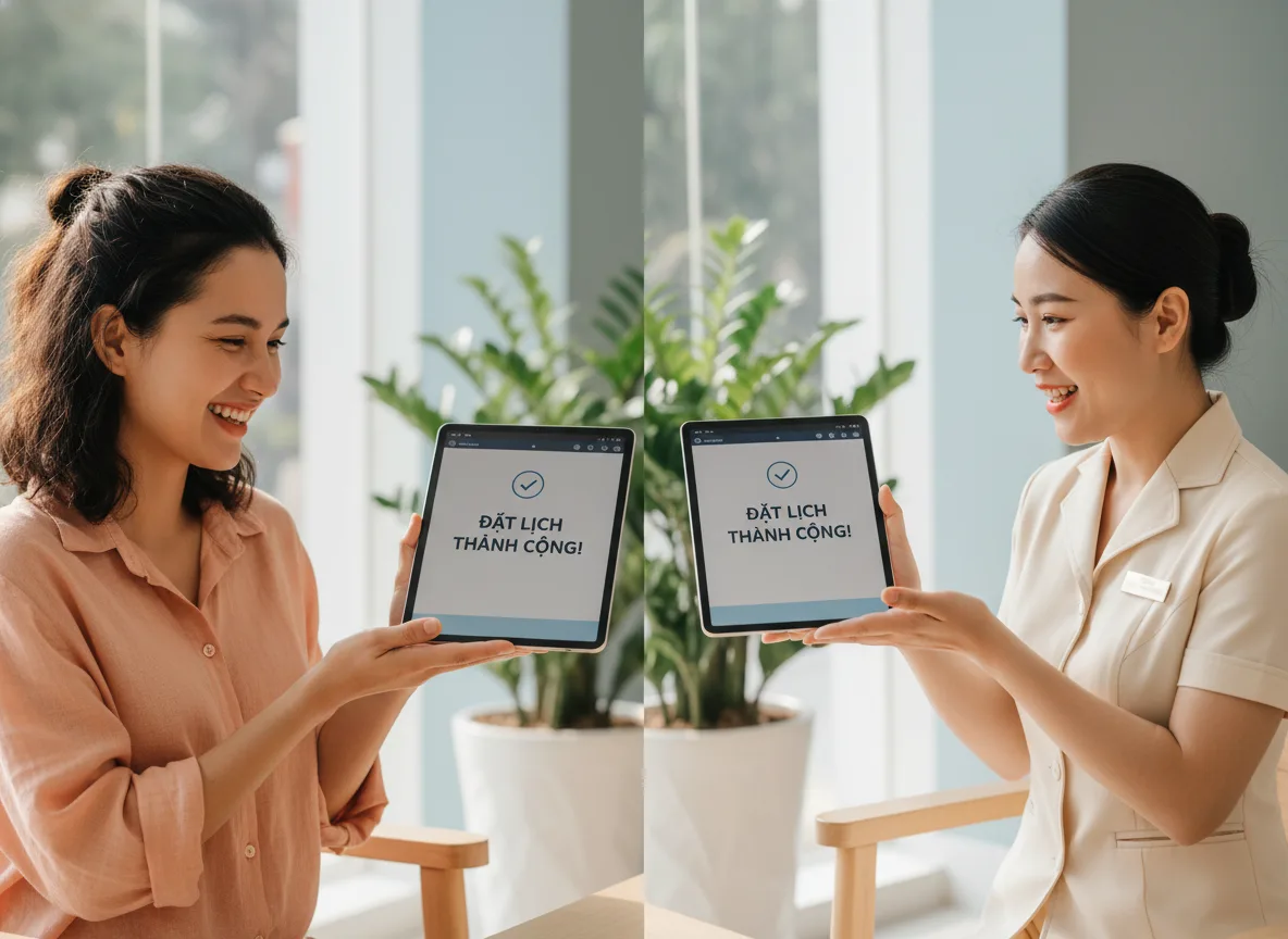 Kết quả thành công nhờ áp dụng đúng cách trả lời tin nhắn khách hàng spa trong thực tế kinh doanh.