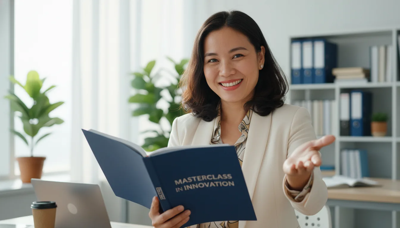 Chuyên gia mời gọi học viên tham gia khóa học chuyên sâu về cách xây dựng thương hiệu cá nhân phun xăm đột phá.