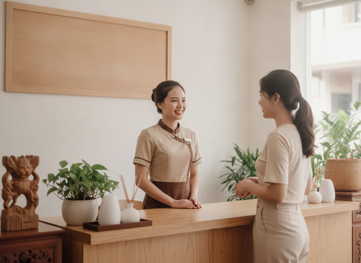 Khách hàng thực tế ghé thăm sau khi xem các video ngắn cho spa trên mạng xã hội