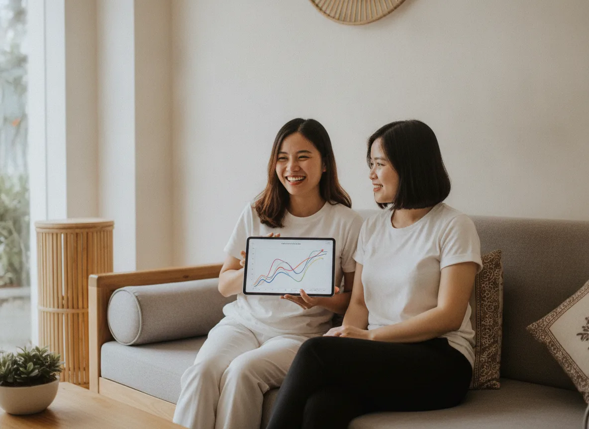 Khách hàng Việt Nam vui mừng chia sẻ kết quả nhờ ứng dụng cách viết case study thu hút học viên thành công.