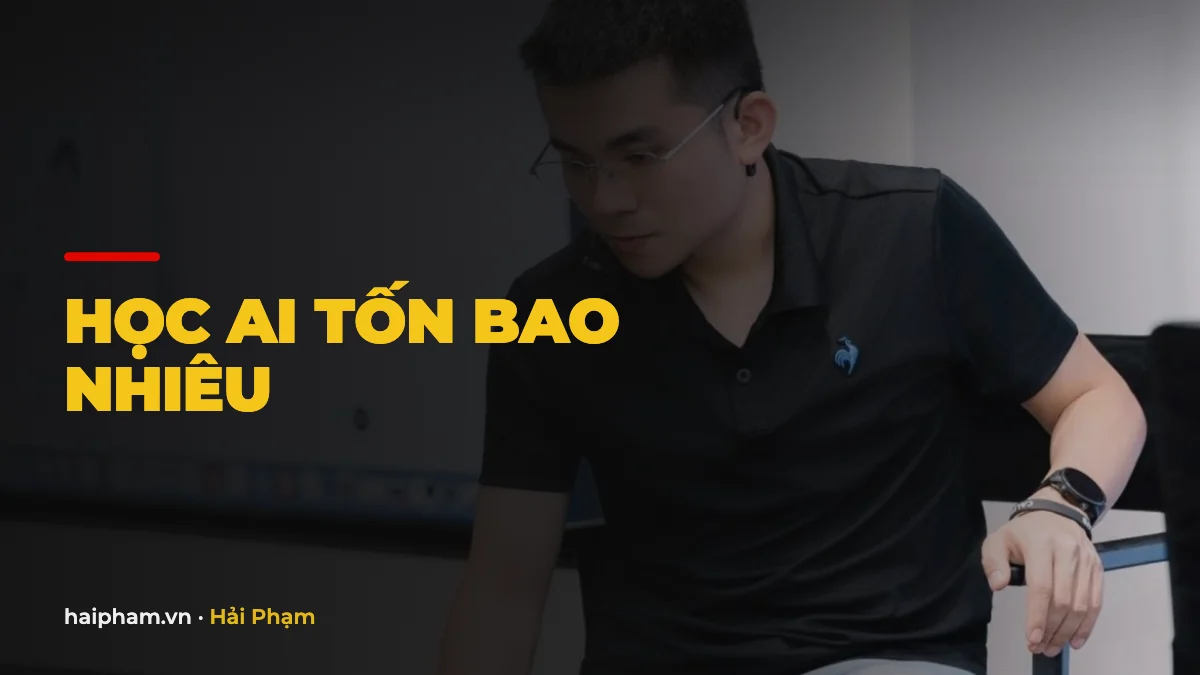 HỌC AI TỐN BAO NHIÊU