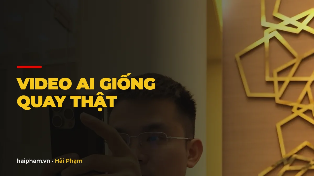 Làm video AI giống quay thật cho chủ tiệm làm đẹp