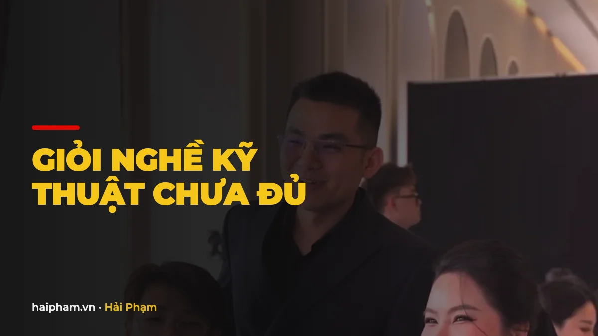 Nghề kỹ thuật: giỏi tay nghề mà cơ sở vẫn vắng khách